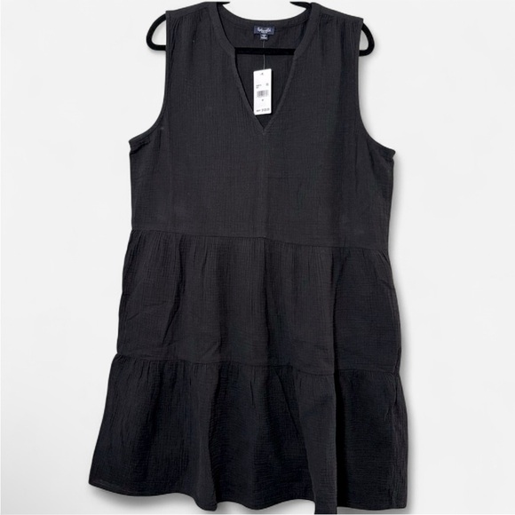 Splendid Dresses & Skirts - Splendid Black Sleeveless Midi Dress